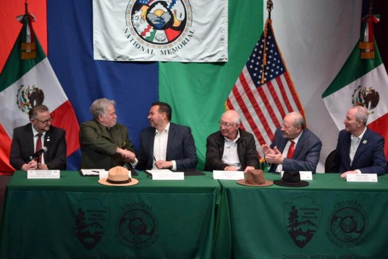 Hermanan alcaldes de Juárez y El Paso parques de El Chamizal