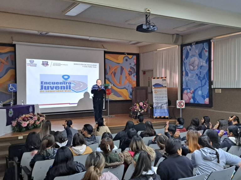 Busca SSPE concientizar a universitarios sobre accidentes