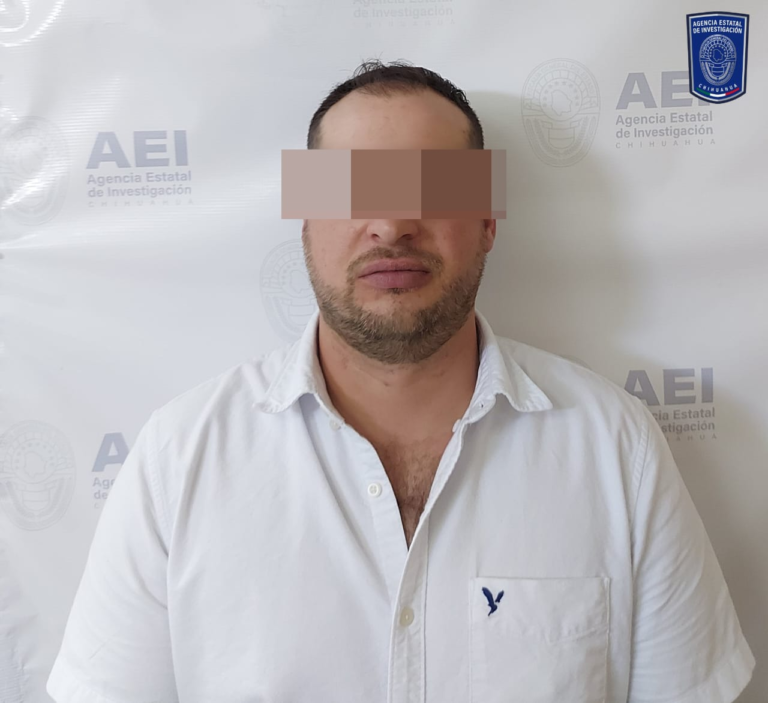 Detienen a presunto autor de robo a productor manzanero