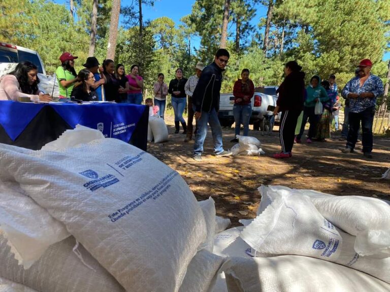 Lleva Estado apoyos alimentarios a 1,900 familias del municipio de Batopilas