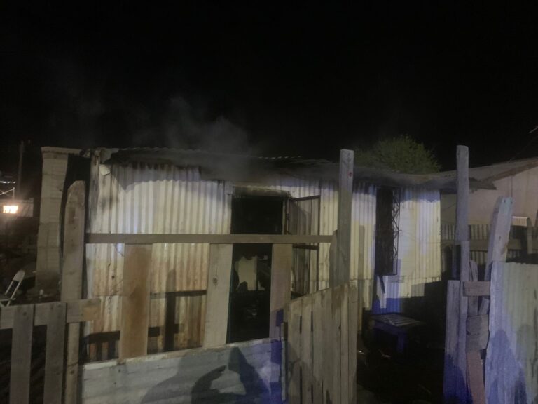 Ciudadano en Rubio resultó intoxicado durante incendio