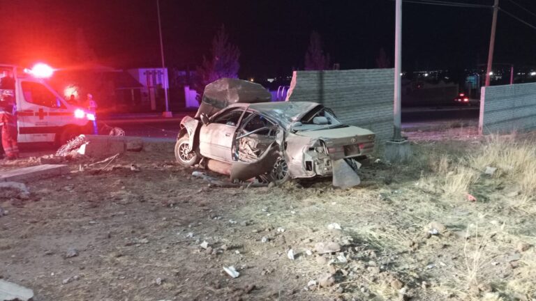 Fatal accidente cobra la vida de una persona en el Jorge Castillo Cabrera y Mercurio, los hechos se registraron la pasada noche.