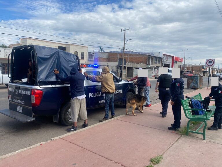 Operativo en Parque San Antonio: arrestan a ocho personas por consumo de bebidas o intoxicación en vía pública