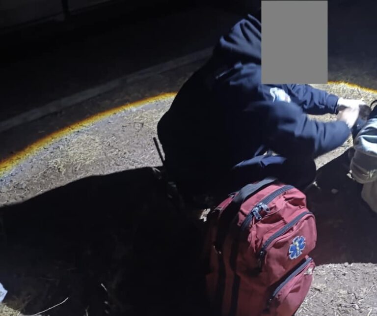 Agentes TUM auxilian a mujer intoxicada por monóxido