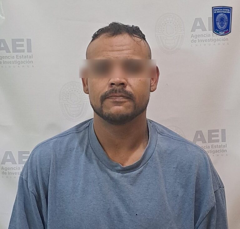 Detienen AEI a masculino por delitos de género en Cuauhtémoc