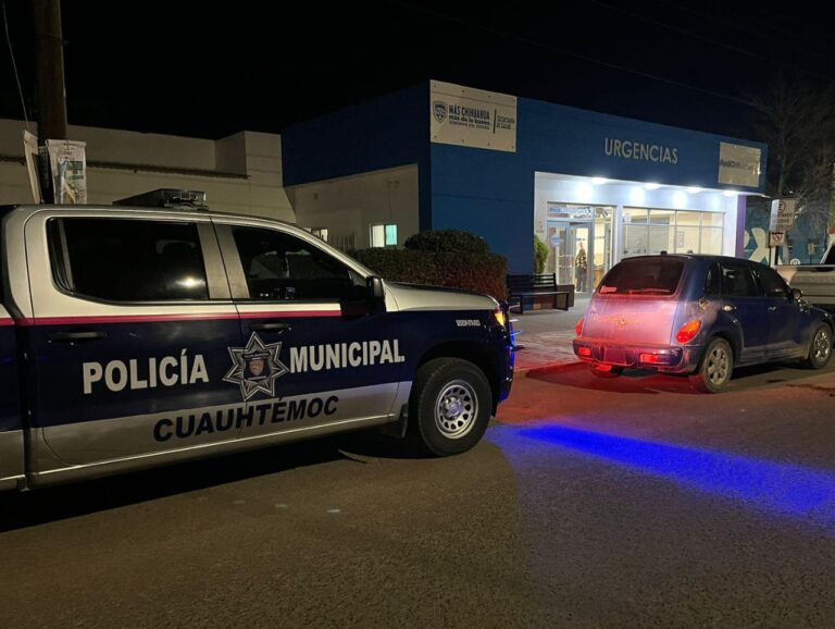 Policía Municipal brinda auxilio inmediato a hombre lesionado por arma blanca en la Zona Centro