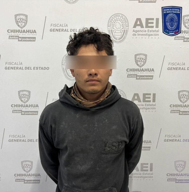 Detiene AEI a masculino con marigu4na en el centro de la ciudad de Cuauhtémoc