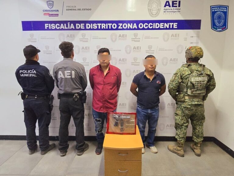 Confirma Fiscalía detención de dos sujetos tras robo de auto con violencia